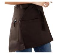 GNYVZXPLQ Tablier à taille mi-courte Demi-tablier court multicolore serveur serveuse cuisine bar café(Color 2)