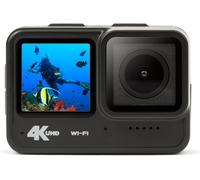 Go 2600 4K Action Cam 4K Ultra Hd Wifi Avec Double Écran Ips,Caméra De Plongée Étanche 21 M,Objectif 140 ° Large,Idéal Pour Sport,Vlogging,Voyage,Kit D'Accessoires Inclus