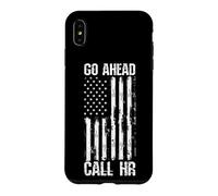 GO Ahead Call HR Humour de Bureau Coque pour iPhone XS Max