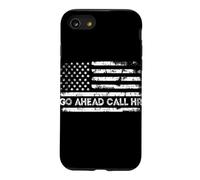 GO Ahead Call HR Humour de Travail Amusant Coque pour iPhone SE (2020) / 7/8