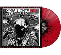 Go Ahead & Die - Unhealthy Mechanisms - Red & Black Splatter [Vinyl Lp] Black, Colored Vinyl, Red