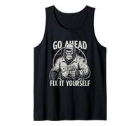 Go Ahead Fix It Yourself Réparation Automobile Débardeur