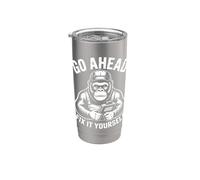 Go Ahead Fix It Yourself Réparation automobile Gobelet isotherme en acier inoxydable double paroi