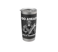 Go Ahead Fix It Yourself Réparation automobile Gobelet isotherme en acier inoxydable double paroi