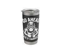 Go Ahead Fix It Yourself Réparation automobile Gobelet isotherme en acier inoxydable double paroi