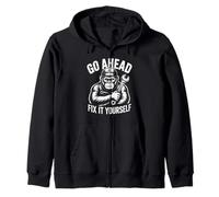 Go Ahead Fix It Yourself Réparation Automobile Sweat à Capuche