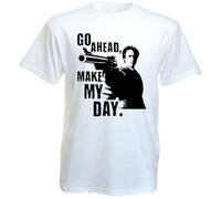 Go Ahead Make My Day! T Shirt Clint Eastwood