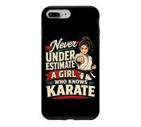 Go Ahead Underestimate Me Ceinture Noire pour Arts Martiaux Judo Coque pour iPhone 7 Plus/8 Plus