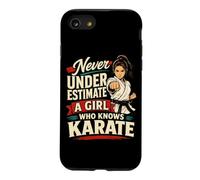 Go Ahead Underestimate Me Ceinture Noire pour Arts Martiaux Judo Coque pour iPhone SE (2020) / 7/8
