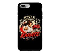 Go Ahead Underestimate Me Funny Karaté Dojo Ceinture Noire Judo Coque pour iPhone 7 Plus/8 Plus
