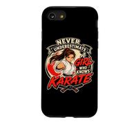 Go Ahead Underestimate Me Funny Karaté Dojo Ceinture Noire Judo Coque pour iPhone SE (2020) / 7/8