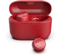 Go Air Pop+ Ecouteurs Bluetooth sans Fil-Écouteurs Intra-Auriculaires avec Micro,35+ Heures d'Autonomie,Ecouteur et Boîtier de Charge,Oreillette Son Personnalisé EQ3,App,Rose Rouge