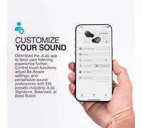 Go Air Pop+ Tones Ecouteurs Bluetooth Sans Fil, Ecouteurs Sans Fil, Écouteurs Bluetooth Avec Micro, Boîtier De Charge, Oreillette, Jusqu'À 35+ Heures D'Autonomie, App, Tone 4625