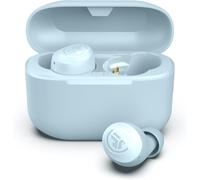 Go Air Pop+ Wireless Bluetooth Earphones \U2013 In-Ear Earphones With Microphone, 35+ Hours Of Battery Life, Earphone And Charging Box, Eq3 Custom Sound Earbud, App, Light Blue