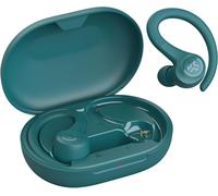 Go Air Sport Wireless Bluetooth Sports Earbuds, True Wireless, Headset With 32 Hours Of Battery, Ip55 Waterproof Rating And Eq3 Custom Sound, Bluetooth Headphones, Teal Blue