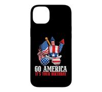 Go America It's Your Birthday 4th of July Patriotic Coque pour iPhone 14 Plus