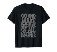 Go and Make Disciples of All Nation Matthew 28:19 Effet 3D T-Shirt