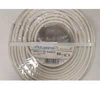 Go-At Topline Câble multiconducteur 2x1mm2 50m blanc - H05VV-F/2X1BI/B50