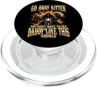 Go Away Kitten, drôle Bootleg Daddy Sigma Squelette Biker PopSockets PopGrip pour MagSafe