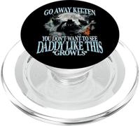 Go Away Kitten, drôle de Bootleg Daddy Sigma Wolf PopSockets PopGrip pour MagSafe