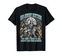 Go Away Kitten Funny Alpha Wolf Meme Werewolf Bootleg Y2K T-Shirt