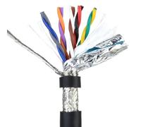 GO BEYOND YOURSEIF Câble Blindé 10 Conducteurs 22 AWG, Paires Torsadées, Chaîne Porte-câbles