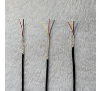 GO BEYOND YOURSEIF Câble Blindé PTFE 28 AWG Cuivre Plaqué Argent Multicœur 1-20 Conducteurs, Fil de Signal Flexible avec Blindage EMI RFI pour PCB Capteurs et Instrumentation(60ft,20-core)