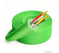 GO BEYOND YOURSEIF Câble Bus 0.8mm² 4 Conducteurs Blindé Paire Torsadée, Câble De Contrôle PVC Ignifuge Pour Système Domotique, 10m/30m/50m/100m(320FT)