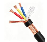 GO BEYOND YOURSEIF Câble De Commande Blindé À 3 Conducteurs, Spécification 0,3 Mm²-2,5 Mm², Isolé PVC, Câble De Signal Audio, Très Flexible, Convient Et Aux Bricoleurs(22 AWG(0.3mm²),320FT)