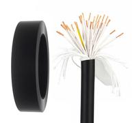 GO BEYOND YOURSEIF Câble De Commande De Robot Industriel Gris 25C - 22/20/18 AWG, Câble De Commande De Robot Très Flexible, Fil Flexible En Cuivre Sans Oxygène Résistant À L'huile(25C-25FT,18AWG)