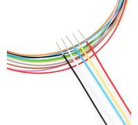 GO BEYOND YOURSEIF Fil Haute Température Monoconducteur 38 30 24 AWG Cuivre Argenté Isolation PTFE 100m Câble De Raccordement Électronique(Purple,36AWG)