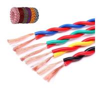 GO BEYOND YOURSEIF Fil Toronné À Double Noyau Calibre 20, Câble En Cuivre Sans Oxygène 18/16/14 AWG, Câble Cordons Flexibles Isolés En PVC Ignifuge(320ft,16AWG)