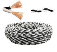 GO BEYOND YOURSEIF Rallonge De Charge Extérieure À Fil Torsadé À 2 Conducteurs De 1,5 Mm²/2,5 Mm²/4 Mm² - Câble D'alimentation Robuste Isolé En PVC for Le Chargement(30FT,2 x 4mm²)