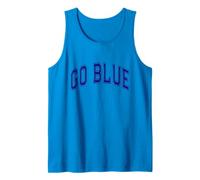 GO BLUE Summer Camp Team Compétition Field Day War Game Kids Débardeur