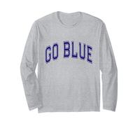 GO BLUE Summer Camp Team Compétition Field Day War Game Kids Manche Longue