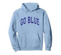 GO BLUE Summer Camp Team Compétition Field Day War Game Kids Sweat à Capuche