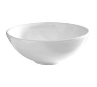 GO by Van Marcke Artemis vasque à poser ronde 40x14 cm porcelaine blanc pour lavabo surélevé ou robinet mural TR4030