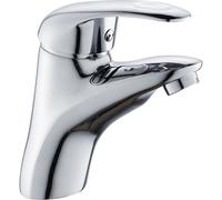 GO by Van Marcke Surf robinet mélangeur à une poignée lavabo avec évacuation automatique économie d'eau disques en céramique inclus flexible de tuyaux et kit de fixation 81001-14A