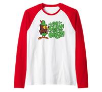 Go Clean And Go Green Retro Woodsy Owl Officially Licensed Manche Raglan