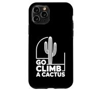 Go Climb a Cactus Humour Sarcastique Impertinent drôle Coque pour iPhone 11 Pro