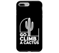 Go Climb a Cactus Humour Sarcastique Impertinent drôle Coque pour iPhone 7 Plus/8 Plus