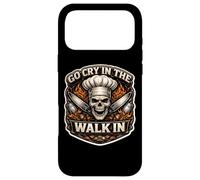 Go Cry in The Walk in The Tough New Chef Cook Assistant Skull Coque pour iPhone 17 Pro Max