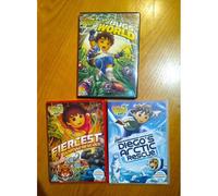 Go Diego Go! 3 X Bundle Bug's World Diego's Arctic Rescue - Coffret Dvd