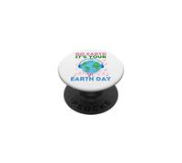 Go Earth It's Your Earth Day Music Sing Dance Planet Party PopSockets PopGrip Adhésif