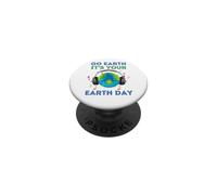 Go Earth It's Your Earth Day Music Sing Dance Planet Party PopSockets PopGrip Adhésif