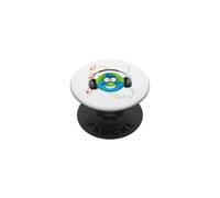 Go Earth It's Your Earth Day Music Sing Dance Planet Party PopSockets PopGrip Adhésif