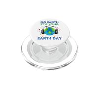 Go Earth It's Your Earth Day Music Sing Dance Planet Party PopSockets PopGrip pour MagSafe