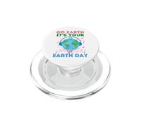 Go Earth It's Your Earth Day Music Sing Dance Planet Party PopSockets PopGrip pour MagSafe