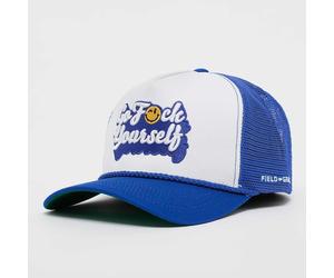 Go F Yourself Twill Mesh Trucker bleu ONE SIZE