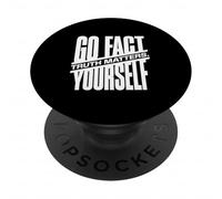 Go Fact Yourself La vérité Compte la Science Vérification PopSockets PopGrip Adhésif